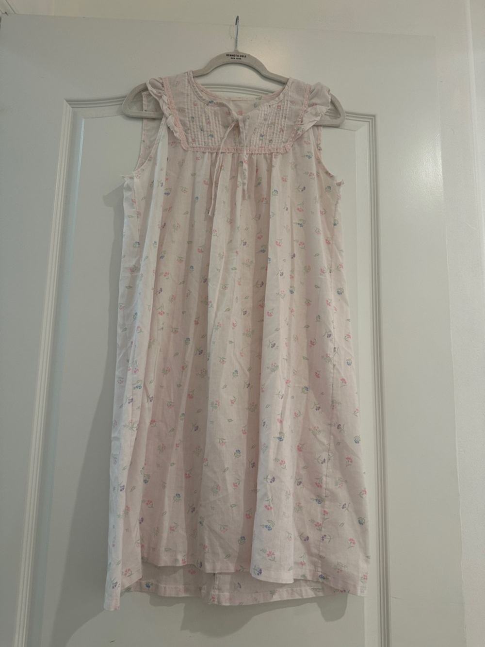 Womens Pink Floral Nightgown Pajamas